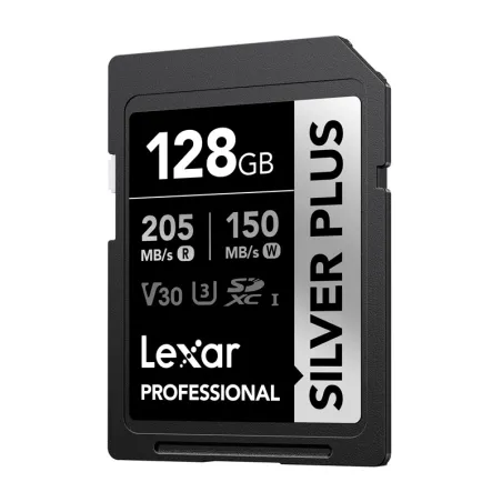 Lexar Professional SILVER PLUS SDXC 128GB memory card